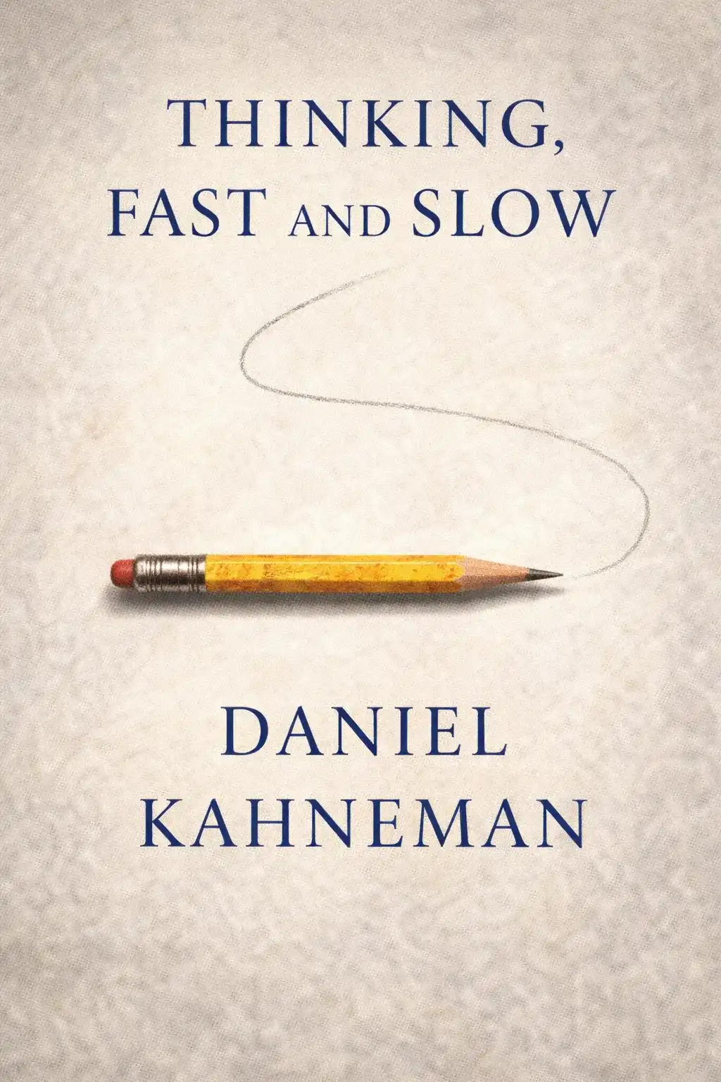 thinking,fast and slow book cover by daniel kahneman